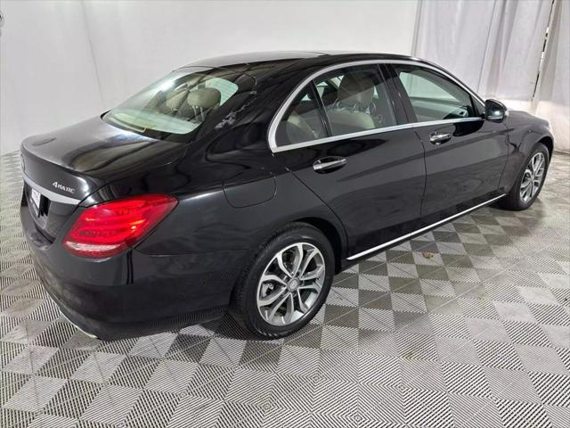 used 2015 Mercedes-Benz C-Class car, priced at $17,500