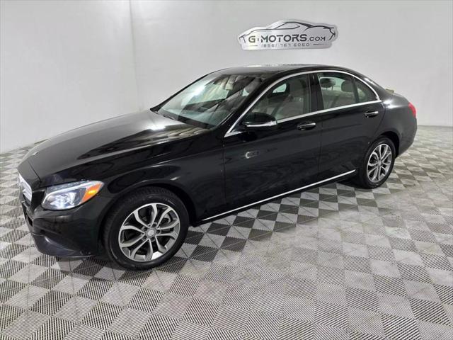 used 2015 Mercedes-Benz C-Class car, priced at $17,500