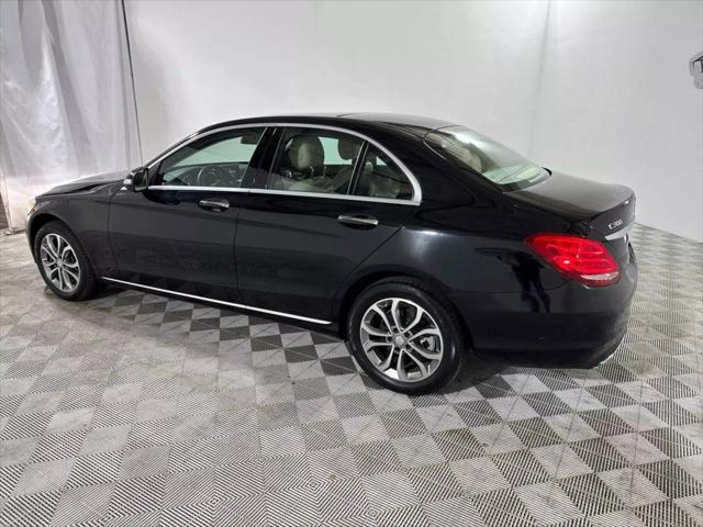 used 2015 Mercedes-Benz C-Class car, priced at $17,500