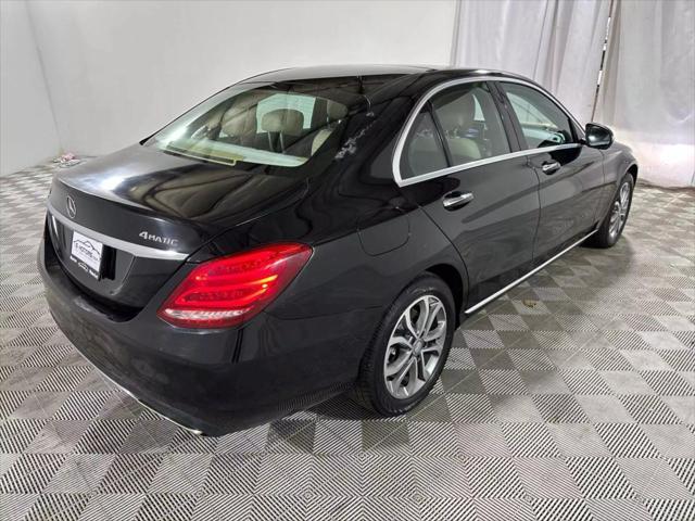 used 2015 Mercedes-Benz C-Class car, priced at $17,500