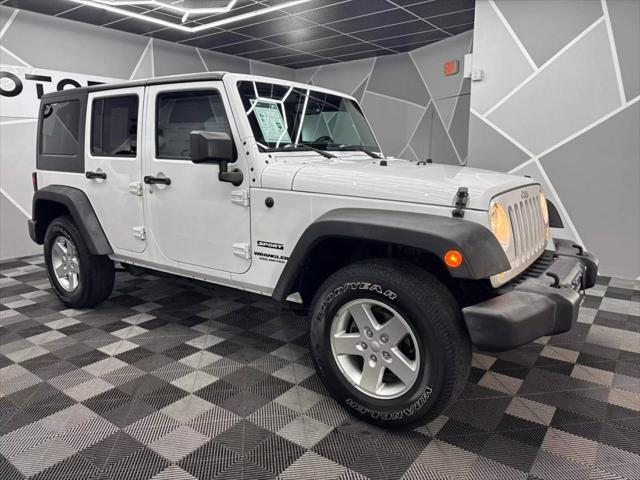 used 2016 Jeep Wrangler Unlimited car, priced at $20,800