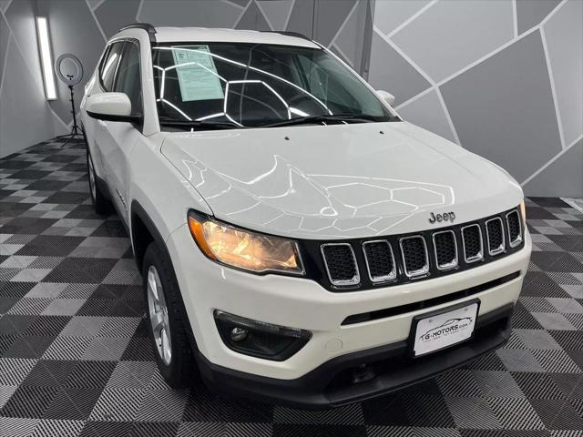 used 2021 Jeep Compass car, priced at $18,319