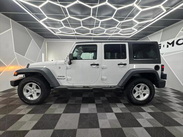 used 2016 Jeep Wrangler Unlimited car, priced at $18,600