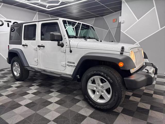 used 2016 Jeep Wrangler Unlimited car, priced at $18,600