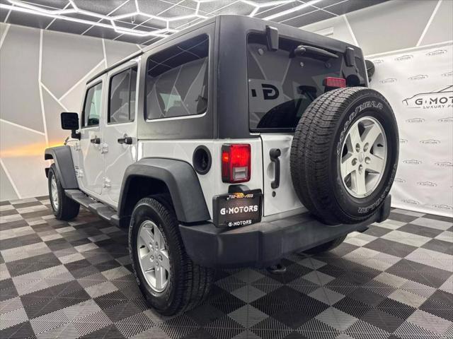 used 2016 Jeep Wrangler Unlimited car, priced at $18,600