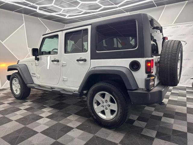 used 2016 Jeep Wrangler Unlimited car, priced at $18,600