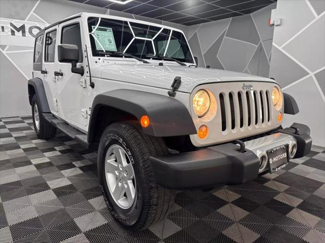 used 2016 Jeep Wrangler Unlimited car, priced at $18,600