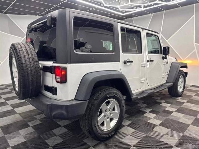 used 2016 Jeep Wrangler Unlimited car, priced at $18,600