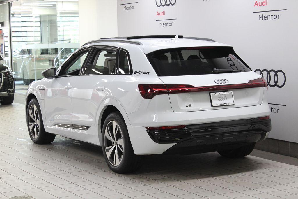 used 2024 Audi Q8 e-tron car, priced at $49,875