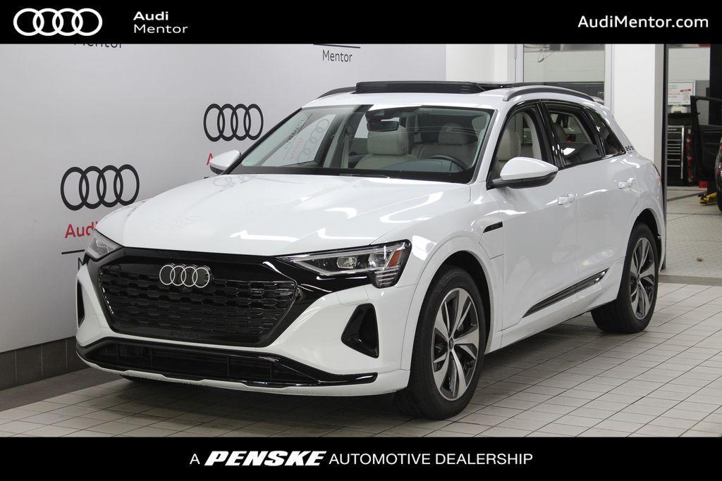 used 2024 Audi Q8 e-tron car, priced at $49,875