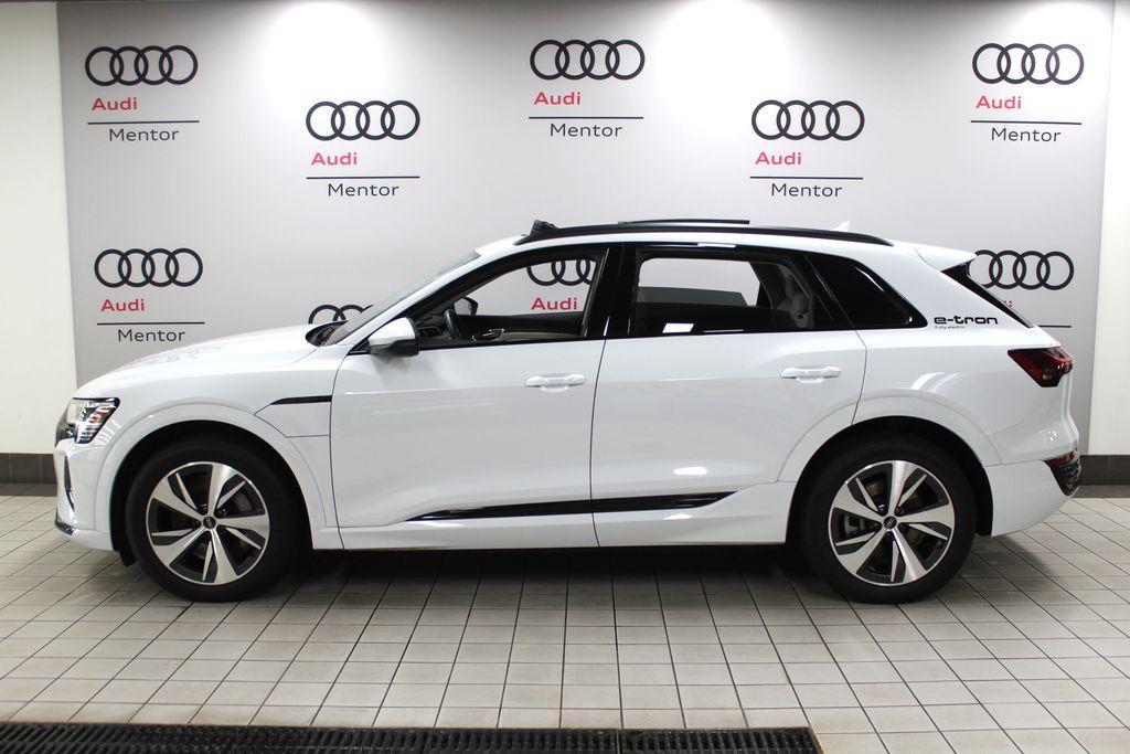 used 2024 Audi Q8 e-tron car, priced at $49,875