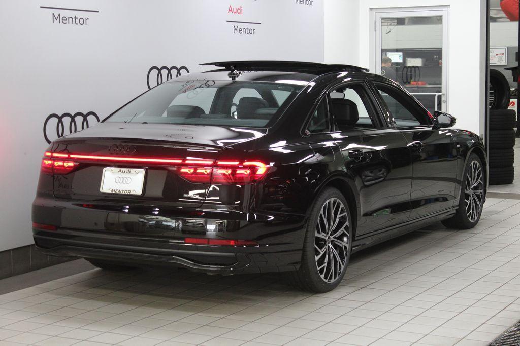 new 2024 Audi A8 car, priced at $98,180