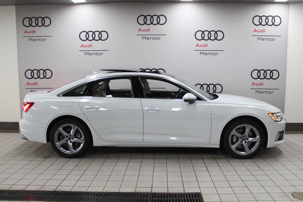 new 2025 Audi A6 car, priced at $65,535