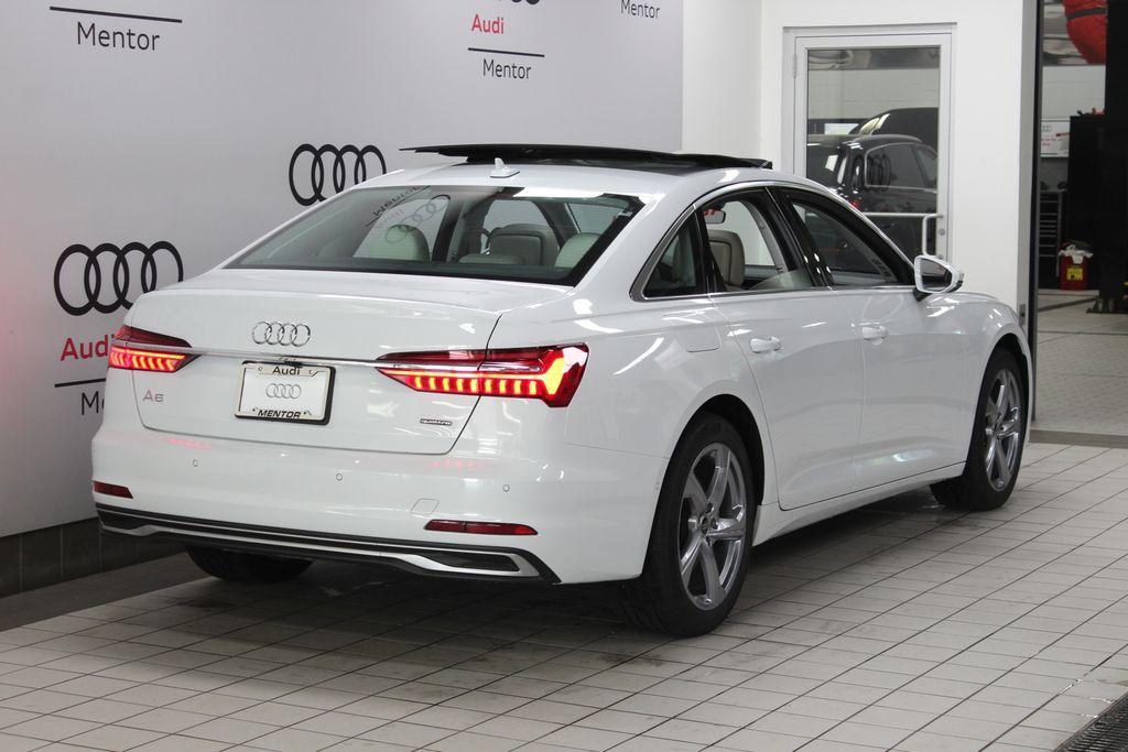 new 2025 Audi A6 car, priced at $65,535