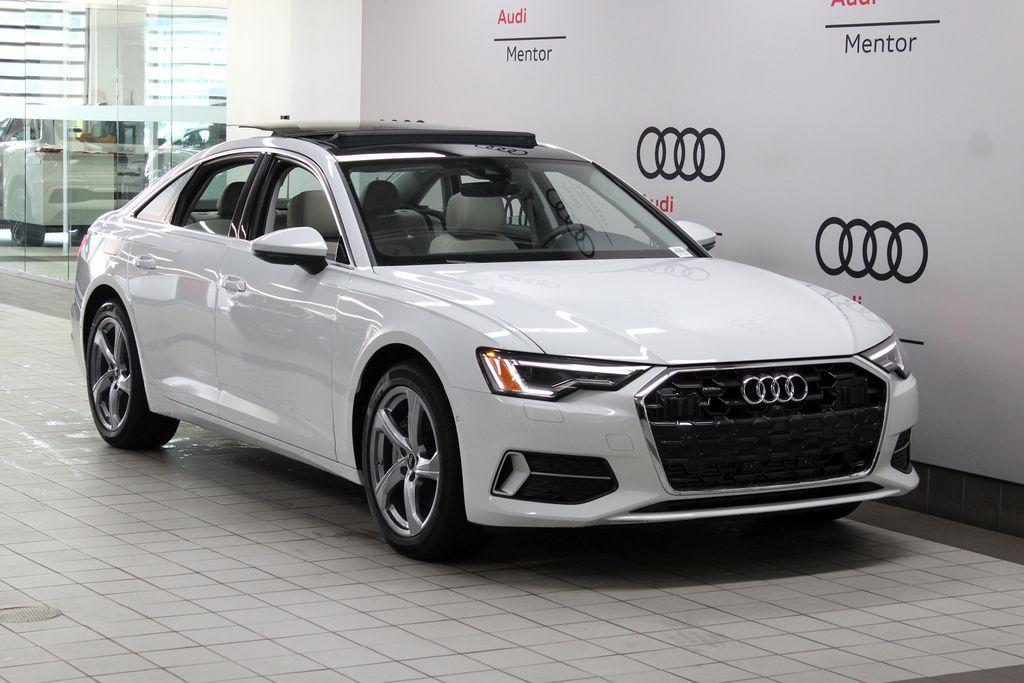 new 2025 Audi A6 car, priced at $65,535