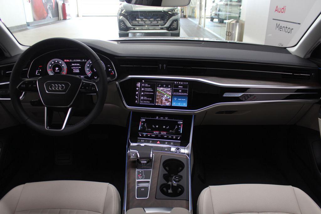 new 2025 Audi A6 car, priced at $65,535