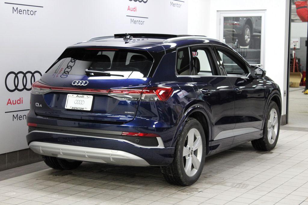 used 2024 Audi Q4 e-tron car, priced at $43,250