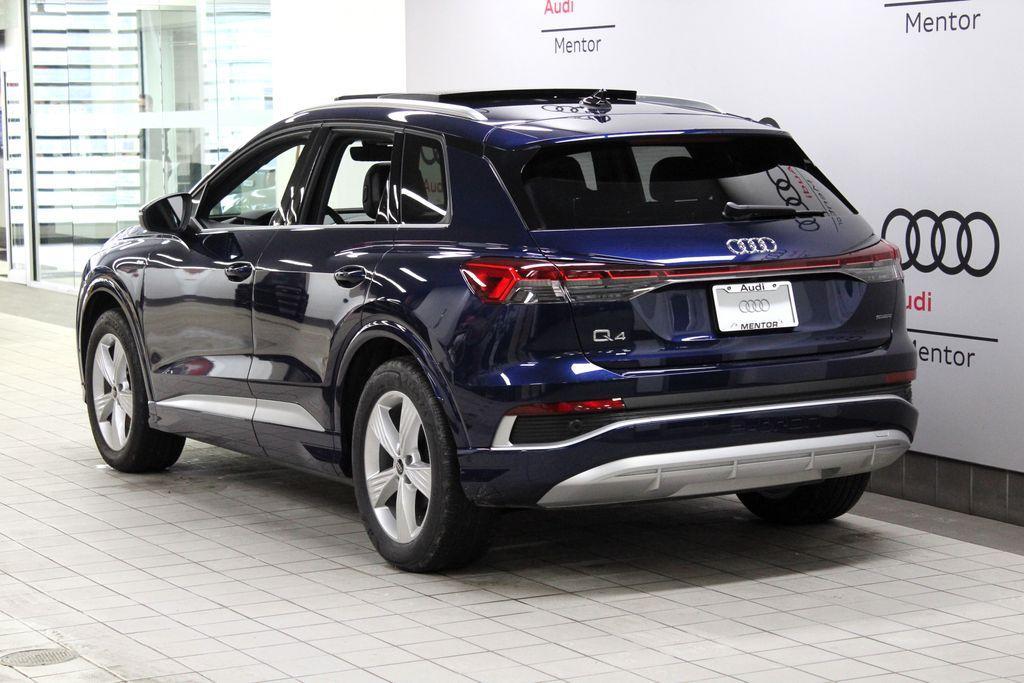 used 2024 Audi Q4 e-tron car, priced at $43,250