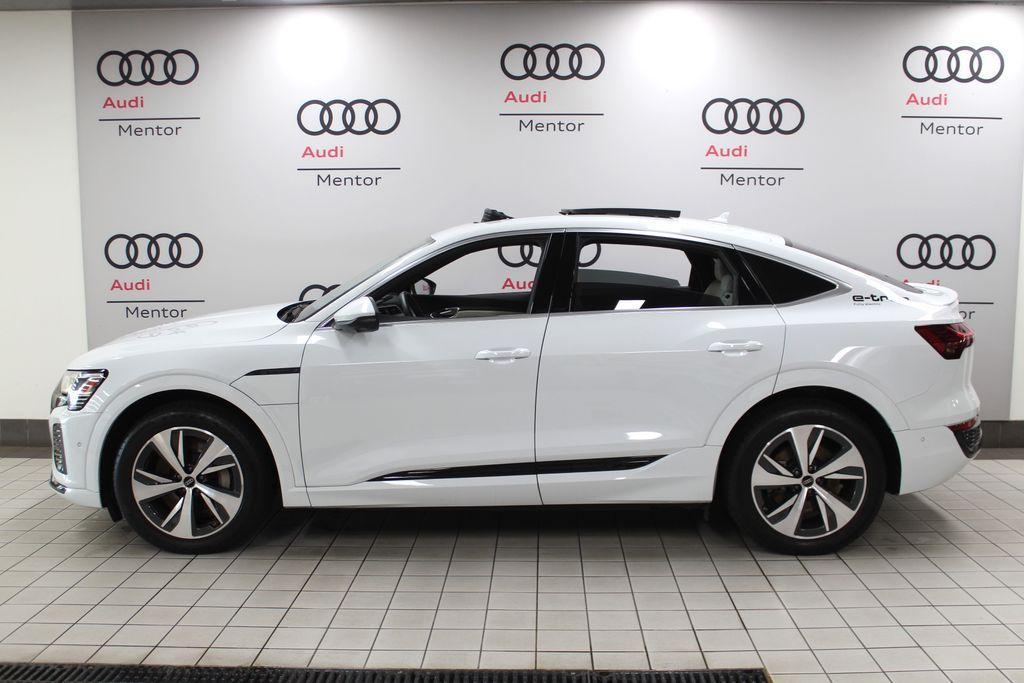 used 2024 Audi Q8 e-tron car, priced at $57,990