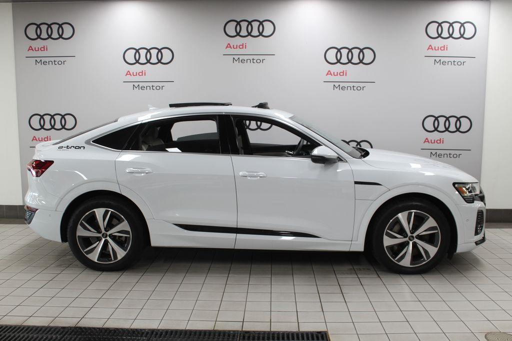 used 2024 Audi Q8 e-tron car, priced at $57,990