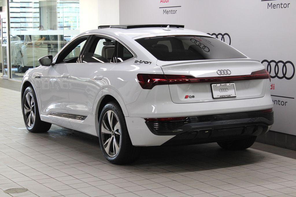 used 2024 Audi Q8 e-tron car, priced at $57,990