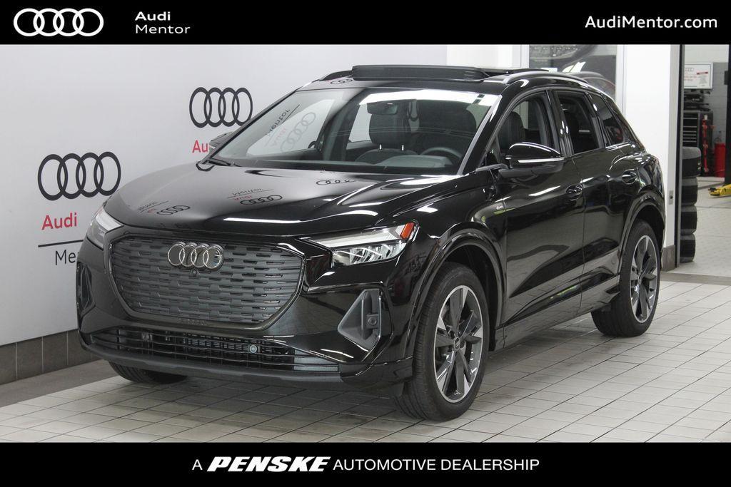 used 2023 Audi Q4 e-tron car, priced at $42,500