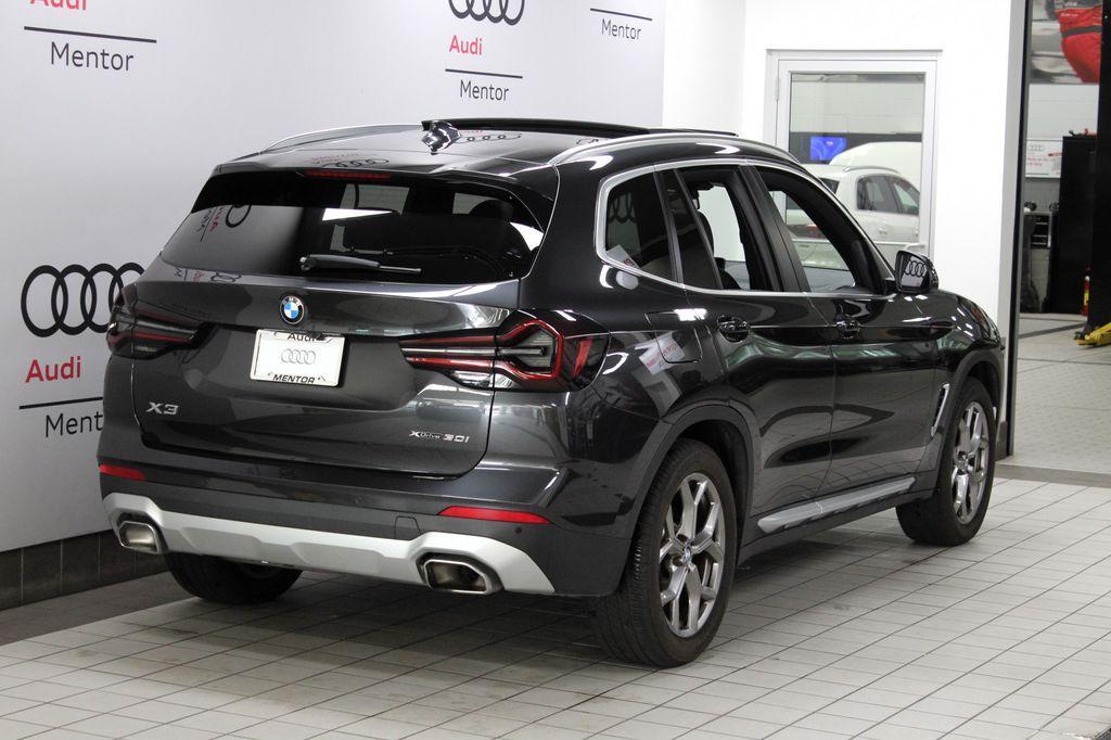used 2022 BMW X3 car, priced at $34,125