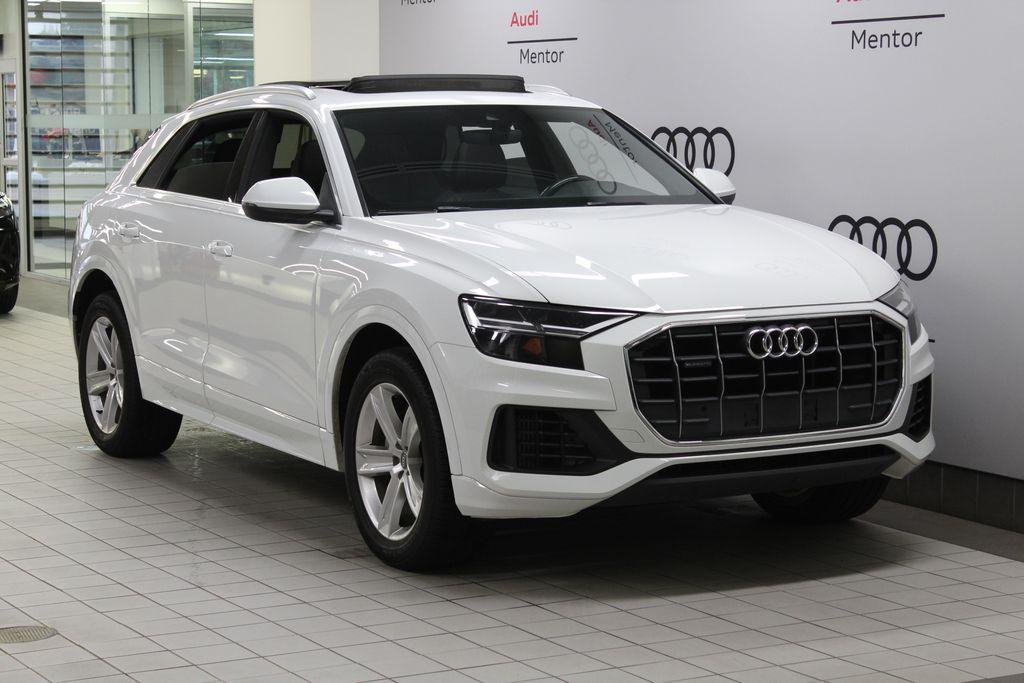 used 2019 Audi Q8 car, priced at $31,880