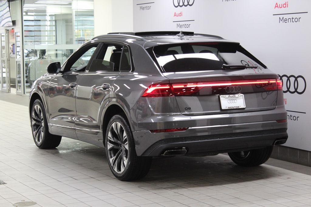 new 2025 Audi Q8 car, priced at $83,805