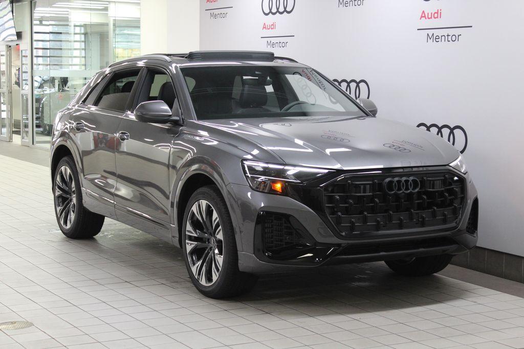 new 2025 Audi Q8 car, priced at $83,805