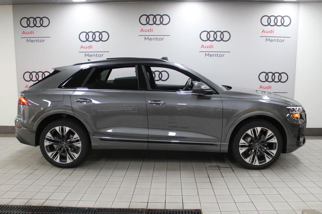 new 2025 Audi Q8 car, priced at $83,805