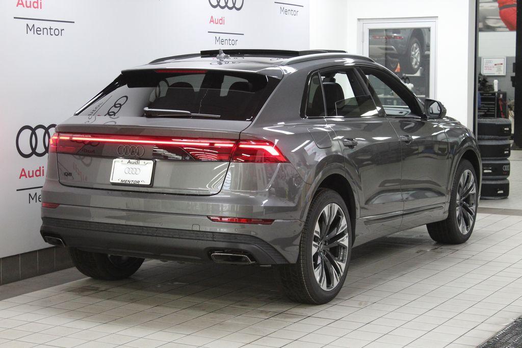 new 2025 Audi Q8 car, priced at $83,805