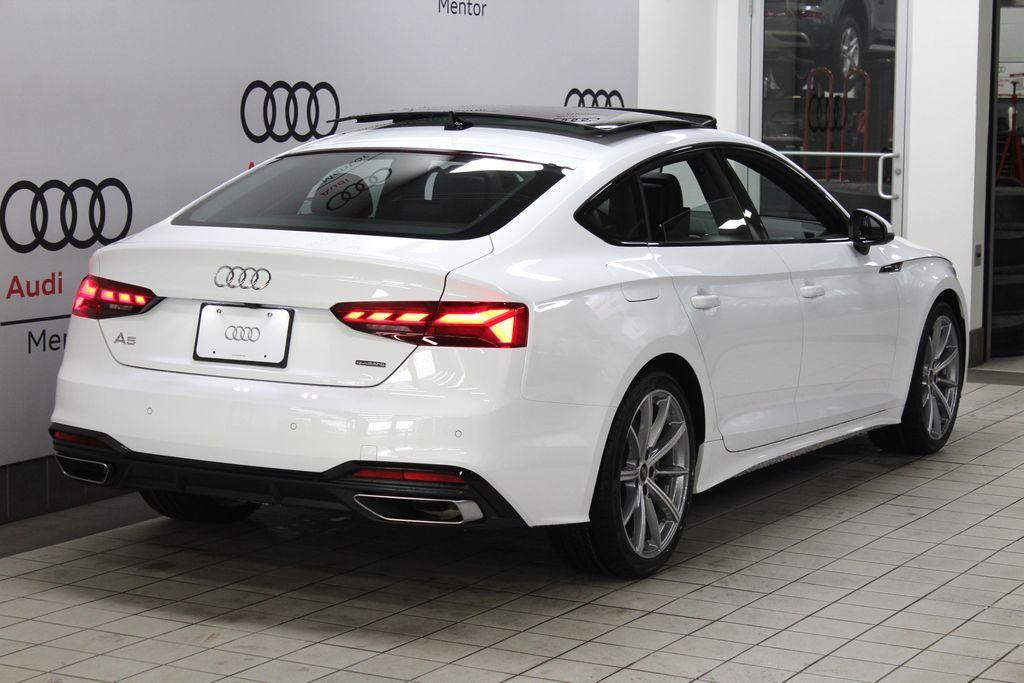 new 2025 Audi A5 Sportback car, priced at $51,980