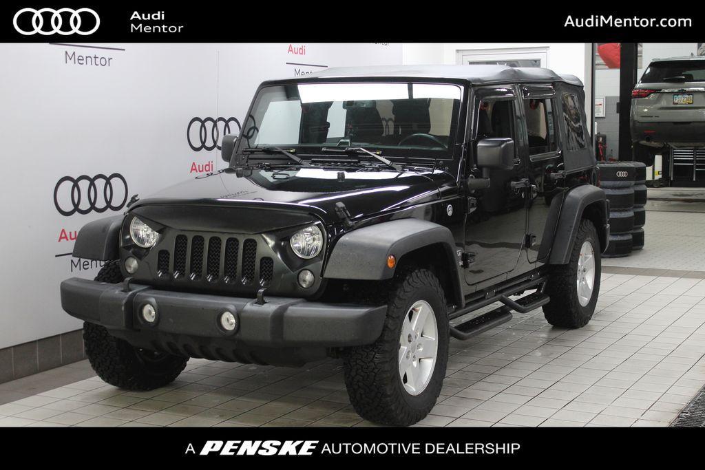 used 2017 Jeep Wrangler Unlimited car, priced at $20,950