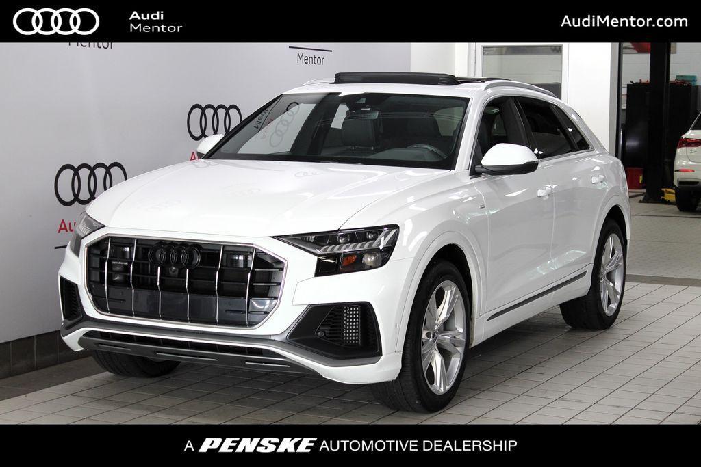 used 2021 Audi Q8 car, priced at $36,989