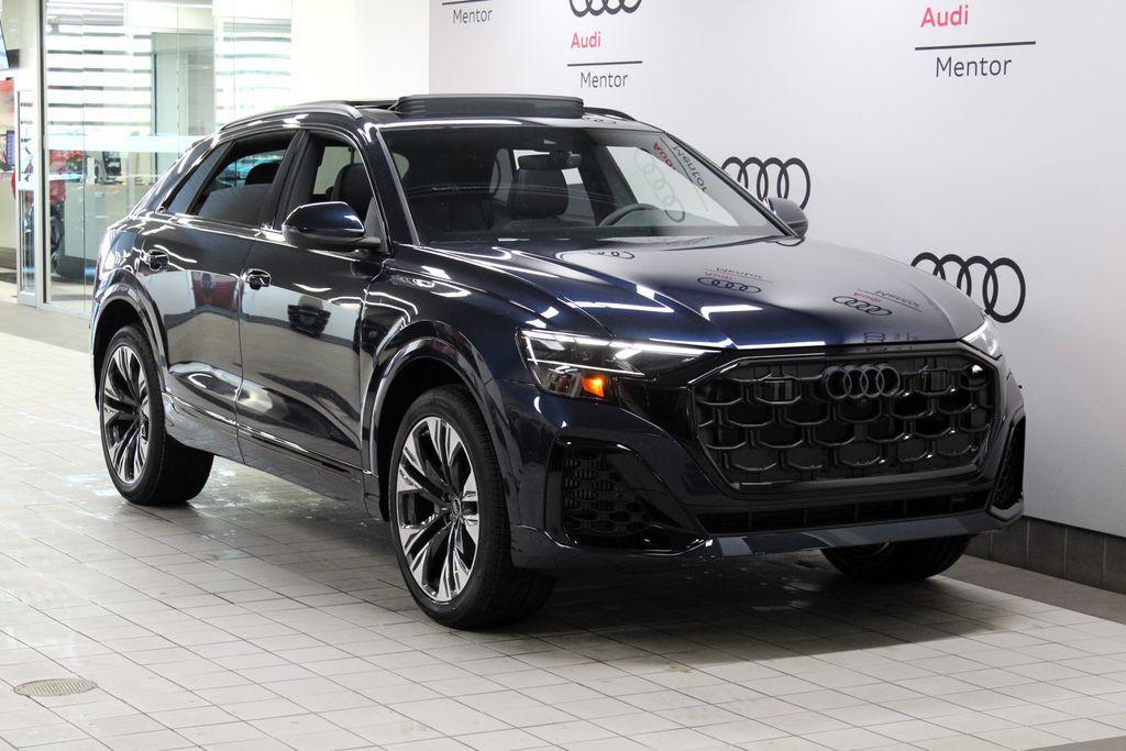 new 2025 Audi Q8 car, priced at $85,955