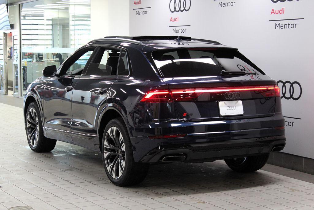 new 2025 Audi Q8 car, priced at $85,955