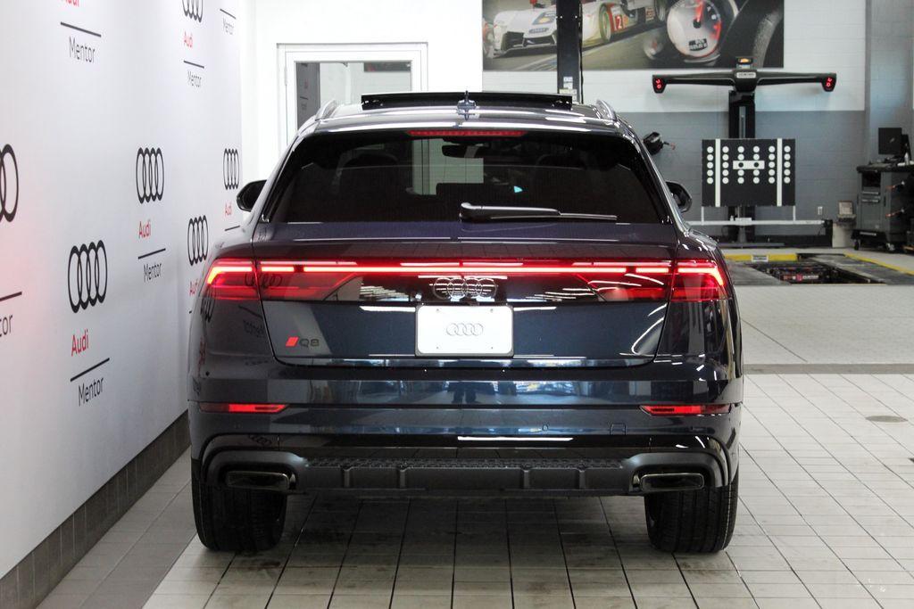 new 2025 Audi Q8 car, priced at $85,955