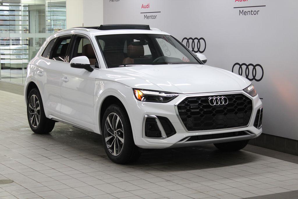 new 2025 Audi Q5 car, priced at $56,155