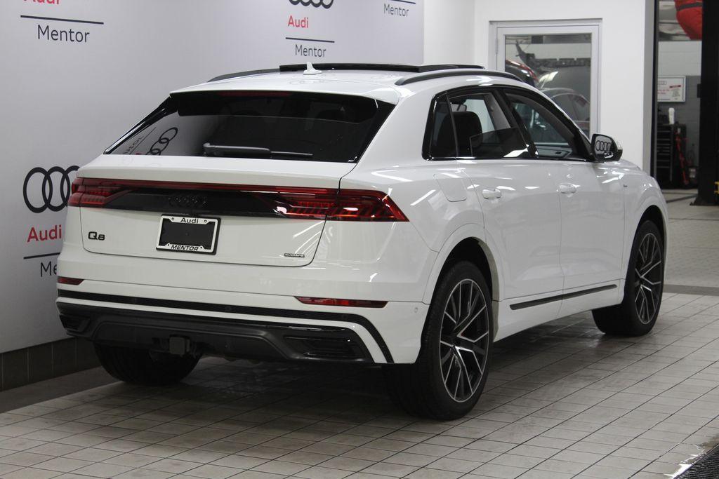 used 2023 Audi Q8 car, priced at $60,000