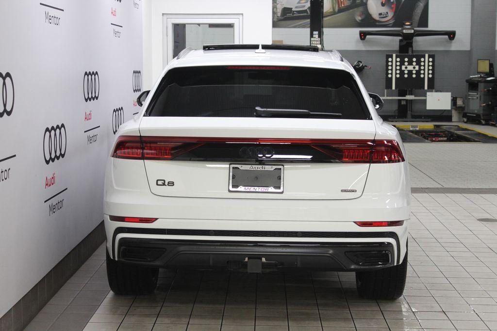 used 2023 Audi Q8 car, priced at $60,000