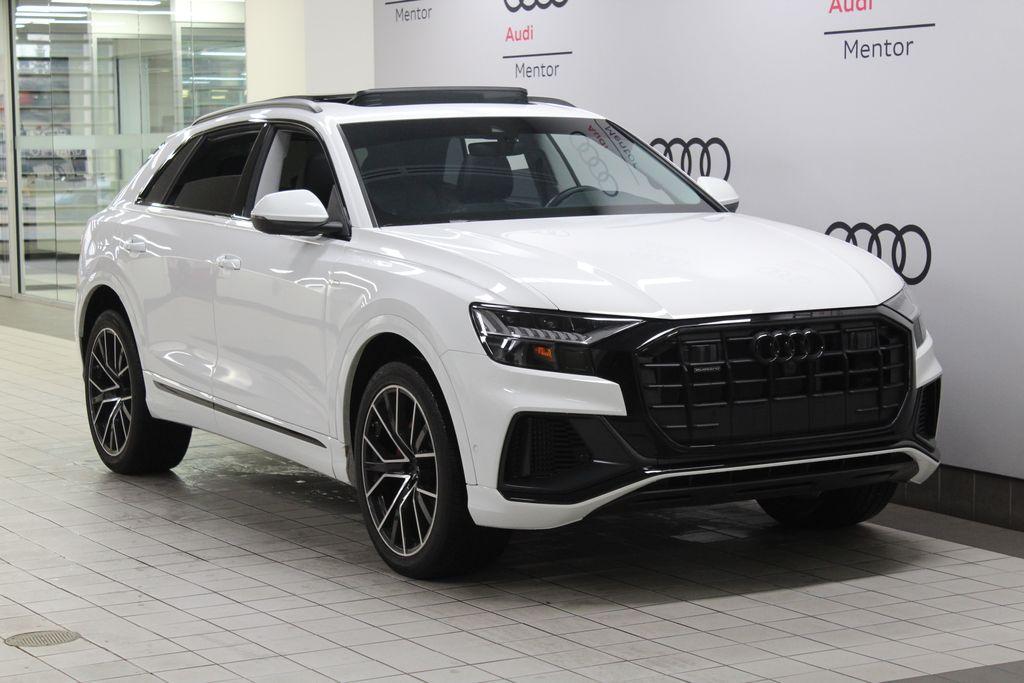 used 2023 Audi Q8 car, priced at $60,000