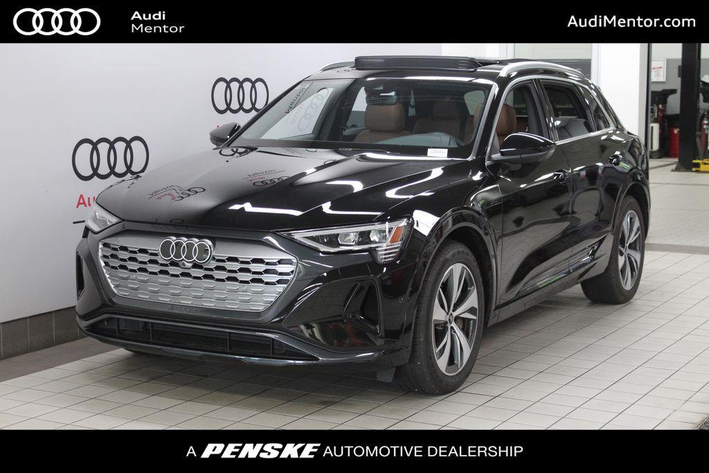 used 2024 Audi Q8 e-tron car, priced at $57,475