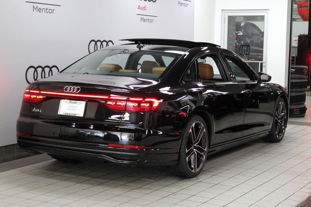 new 2025 Audi A8 car, priced at $106,625