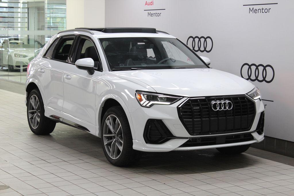 new 2024 Audi Q3 car, priced at $46,905