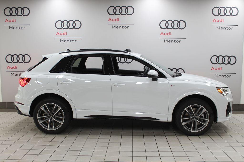 new 2024 Audi Q3 car, priced at $46,905