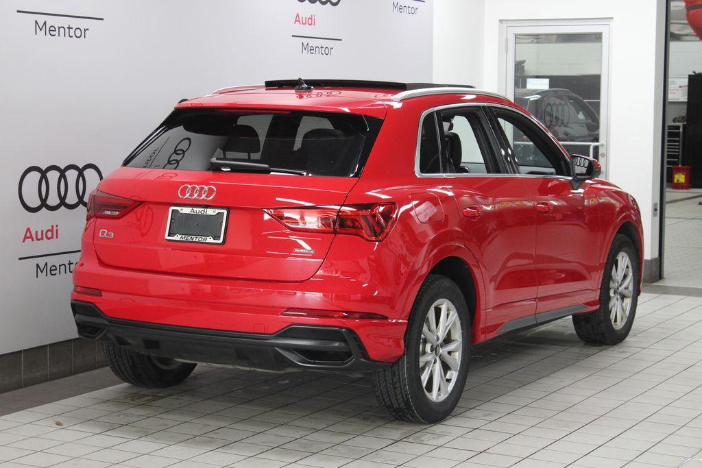 used 2022 Audi Q3 car, priced at $30,880
