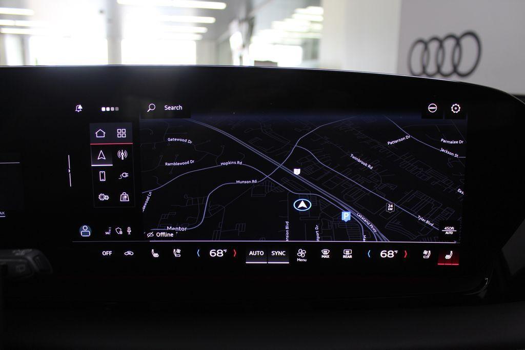 new 2025 Audi Q6 e-tron car, priced at $75,840