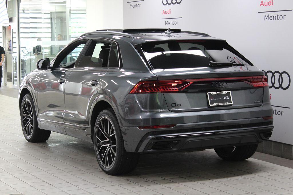 used 2021 Audi Q8 car, priced at $53,700