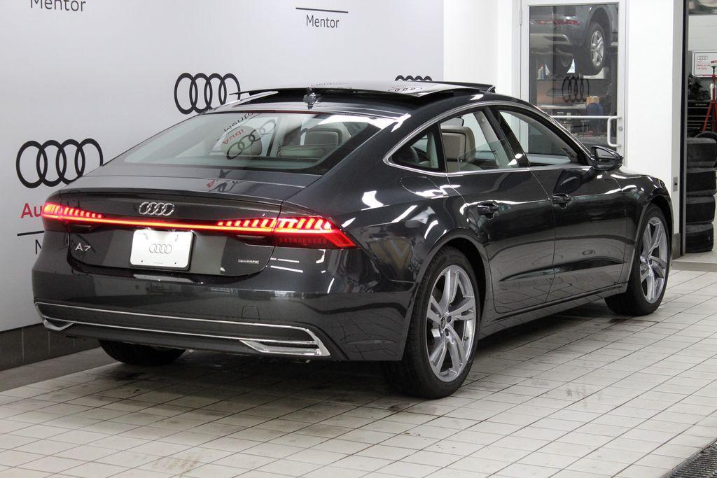 new 2025 Audi A7 car, priced at $89,525